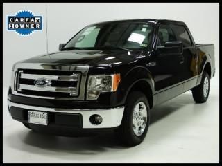 2013 ford f-150 2wd supercrew 145" xlt one owner low miles sync usb aux