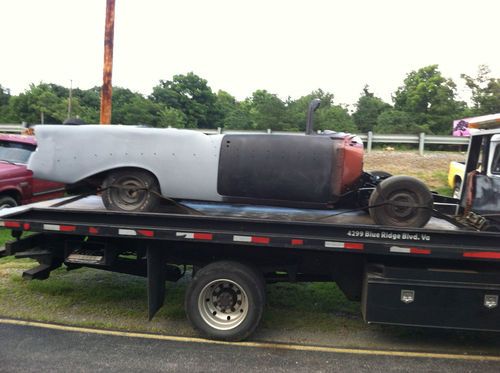 1956 chevrolet bel-air convertible project car  frame off restoration started