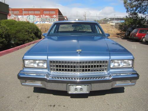 1989 chevrolet caprice classic sedan 4-door 5.0l ~rust free california car clean