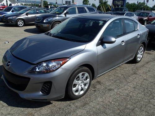 2012 mazda 3, salvage, damaged, wrecked, runs and drives, sedan