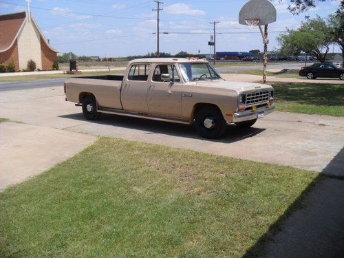 1983 dodge d350 crecab longbed 2wd