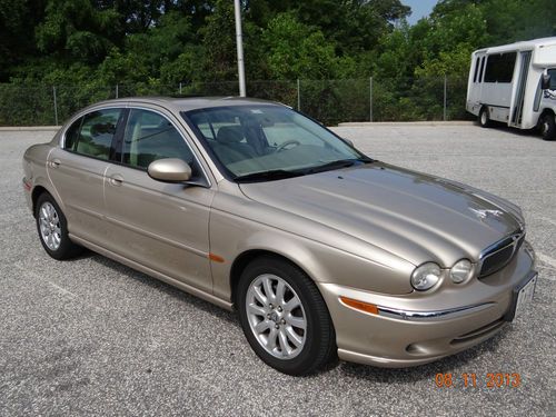 2002 jaguar x-type 4d sedan (purchased by current owner in 2003)