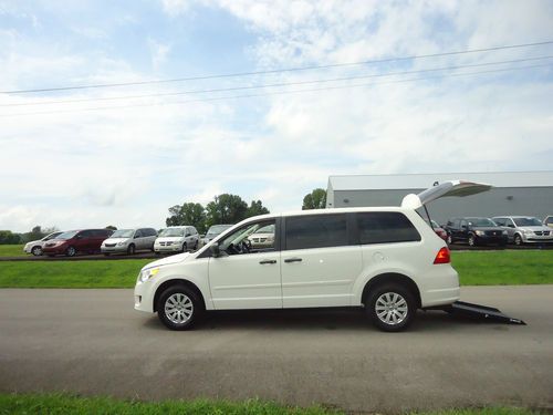 2009 VOLKSWAGEN ROUTAN WHEELCHAIR/HANDICAP RAMP VAN REAR ENTY CONVERSION, US $14,900.00, image 8