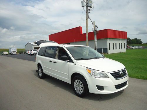 2009 VOLKSWAGEN ROUTAN WHEELCHAIR/HANDICAP RAMP VAN REAR ENTY CONVERSION, US $14,900.00, image 18
