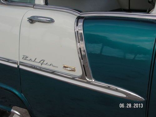 Beautiful 1955 Bel Air Sedan V-8 Runs Well Florida, image 14