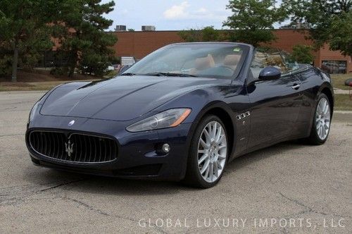 2010 maserati granturismo 4.7l convertible sport