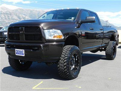 Dodge ram crew cab cummins diesel 4x4 6 spped manual custom lift wheels tires