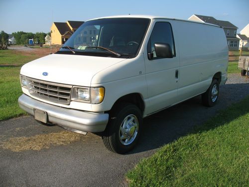 Cargo van with bin package.  maryland state inspection complete.