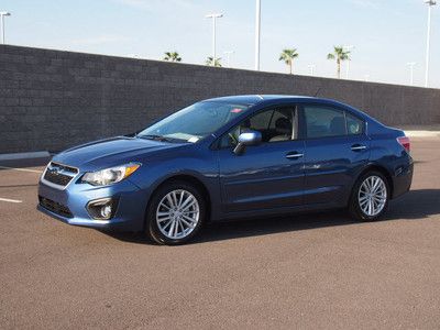 New 2013 impreza limited awd leather bluetooth moonroof heated seats hd radio