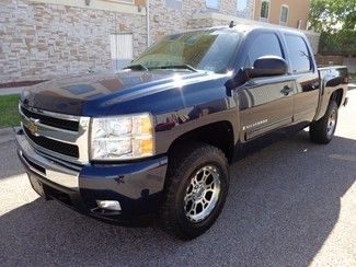 2009 silverado 4x4 z71 crew cab lt5.3l vortec v8 flexfuel auto bose leather nice