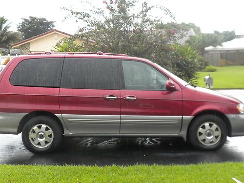 2003 kia sedona ex mini passenger van 5-door 3.5l 7 passenger  low mileage