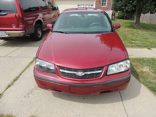 2005 chevrolet impala base sedan 4-door 3.4l