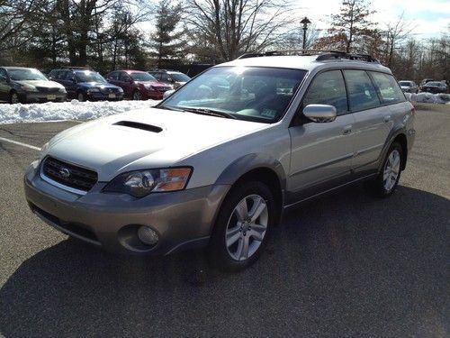 No reserve! silver 2005 subaru outback xt turbo wagon 5-speed manual ~ 129k