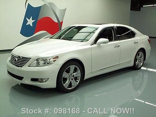 2010 lexus ls460 sunroof nav rear cam climate seats 39k texas direct auto