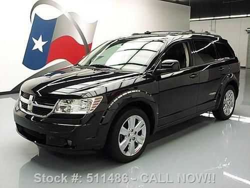 2009 dodge journey sxt htd leather nav rear cam 61k mi texas direct auto