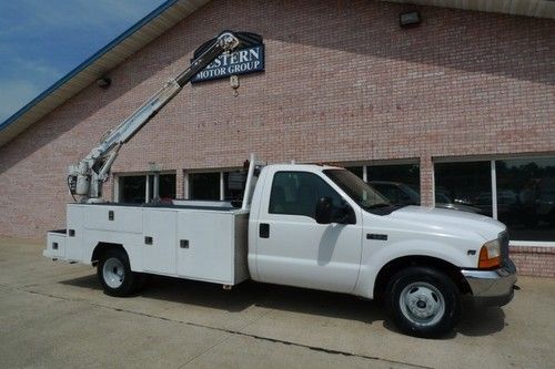 00 ford f350 auto crane service truck 67k miles