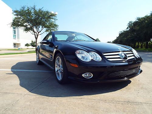 2007 Mercedes-Benz SL550 CONVERTIBLE AMG SPORT 1OWNR DISTRONIC SERVICED, US $32,000.00, image 3