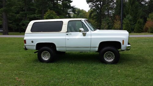 1974 Chevrolet K5 Blazer 4x4, New Engine, Suspension, Paint, 33 inch Tires, image 4