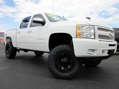 2010 chevrolet silverado chevy z71 crew cab 1500 lt 6.2l 4x4 newly lifted truck!