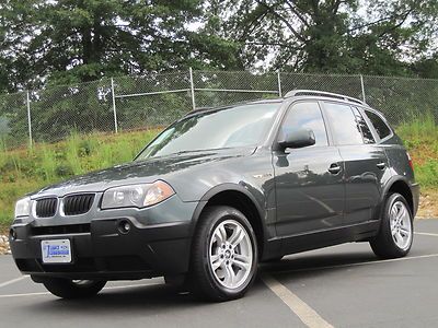 Bmw x3 2004 3.0 awd edition fresh local trade in low reserve price set a+