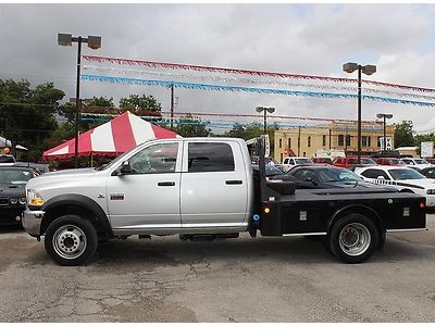 Heavy duty crew cab &amp; chassis dually cm bed hitch vinyl mp3 cruise steel rims