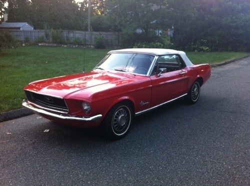 1968 ford mustang convertible true survivor- all original millage