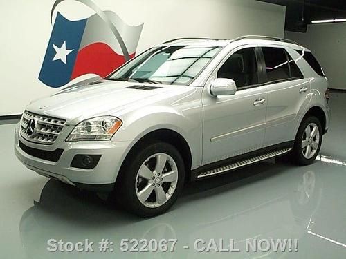 2009 mercedes-benz ml350 heated seats sunroof nav 43k! texas direct auto