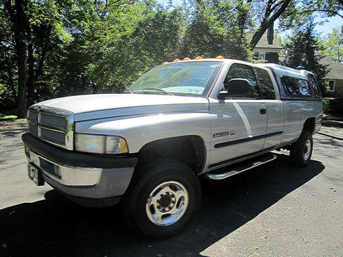 No reserve 2000 dodge ram 2500 slt 3/4 ton pickup truck 4wd 5.9l magnum v8