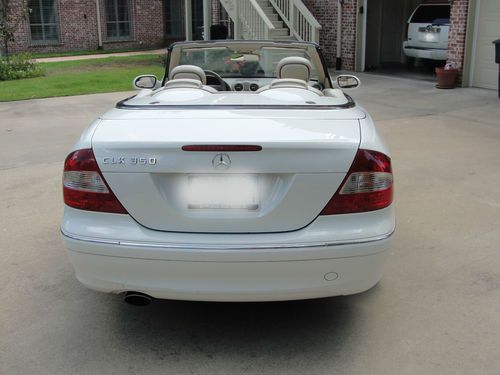 2006 Mercedes-Benz CLK350 Alabaster White Convertible w/Black Top, Tan Interrior, US $18,995.00, image 6