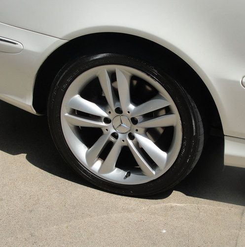 2006 Mercedes-Benz CLK350 Alabaster White Convertible w/Black Top, Tan Interrior, US $18,995.00, image 9