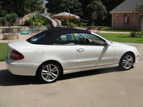 2006 Mercedes-Benz CLK350 Alabaster White Convertible w/Black Top, Tan Interrior, US $18,995.00, image 15