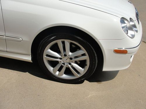 2006 Mercedes-Benz CLK350 Alabaster White Convertible w/Black Top, Tan Interrior, US $18,995.00, image 17
