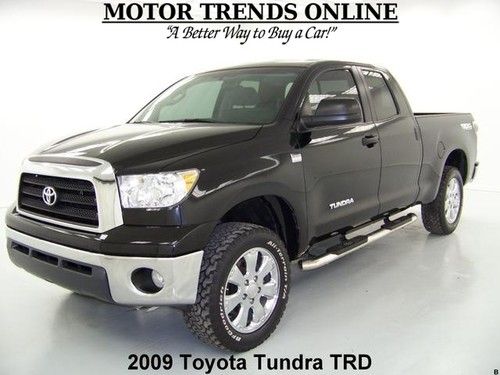 2009 sr5 trd offroad chrome wheels 4.7 v8 k&amp;n double cab toyota tundra 68k