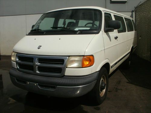 2001 dodge ram 3500 van, asset # 14721