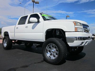 2005 chevrolet silverado 2500hd crew cab lt diesel 4x4 used lifted truck~sweet!!