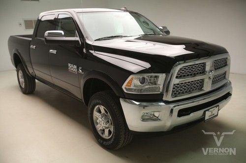 2013 laramie crew 4x4 navigation sunroof leather heated cummins diesel