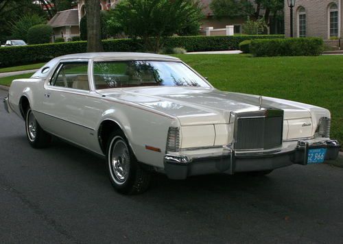 Lifetime texas car  - 1975 lincoln mark iv lipstick luxury edition -18k orig mi