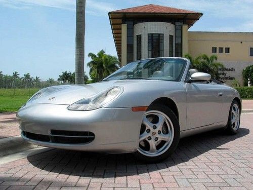 1999 porsche 911 convertible tiptronic automatic new top 1 owner fl car video