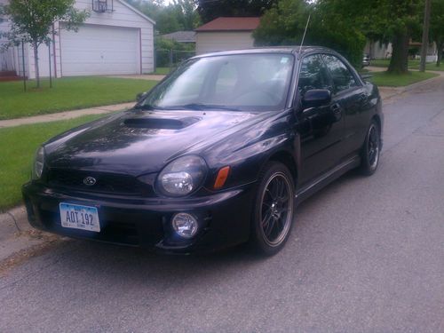 2002 subaru impreza wrx sedan 4-door 2.0l turbo