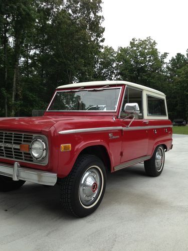 1976 ford bronco sport original uncut