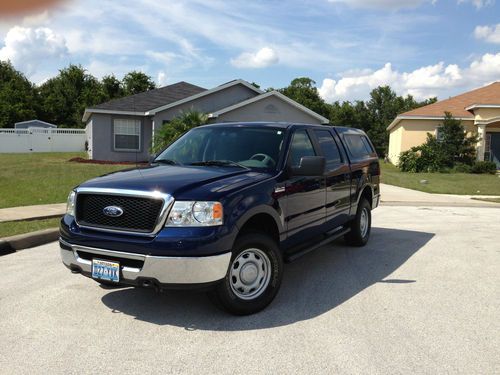 2007 ford f-150 xlt crew cab 4x4 4wd 4-door 5.4l