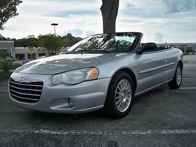 2004 chrysler sebring touring convertible,6 cyl,power top,look $99.00 no reserve