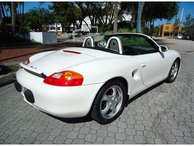 Florida 00 boxster cabriolet 48,485 orig mile winter pkg clean carfax no reserve