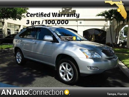 Lexus rx 350 with leather &amp; sunroof &amp; certified warranty