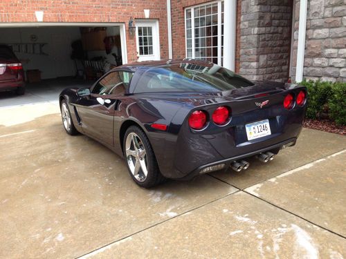 Night race blue metallic 2013 corvette