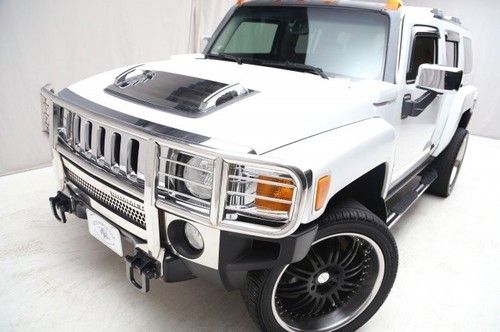 We finance! 2006 hummer h3 4wd 22 aftermarket wheels