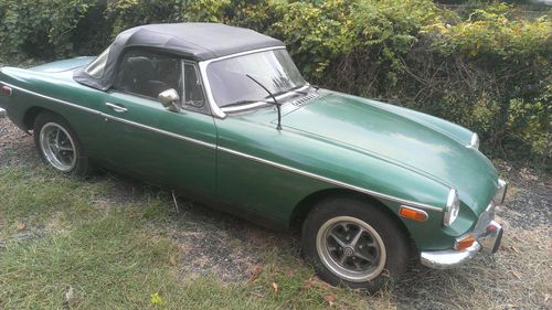 1974 mgb roadster no reserve, nr