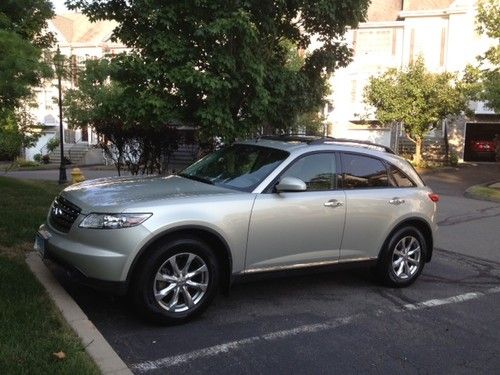 Fx35 only 56k miles, 2007, beige, awd, 20" alloy wheels, mint condition