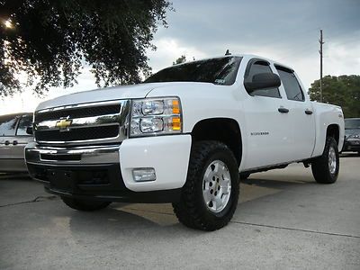 2011 chevy silverado crew~lt pkg~4x4~6.2l v8~racing cams~leather~awesome hotrod