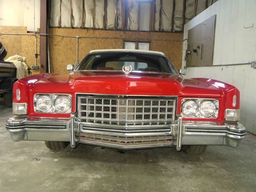 1973 cadillac eldorado base convertible 2-door 8.2l